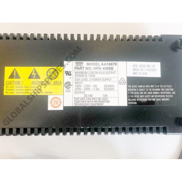Motorola AA16670 HPN 4008 Base Station Power Supply(NEW)