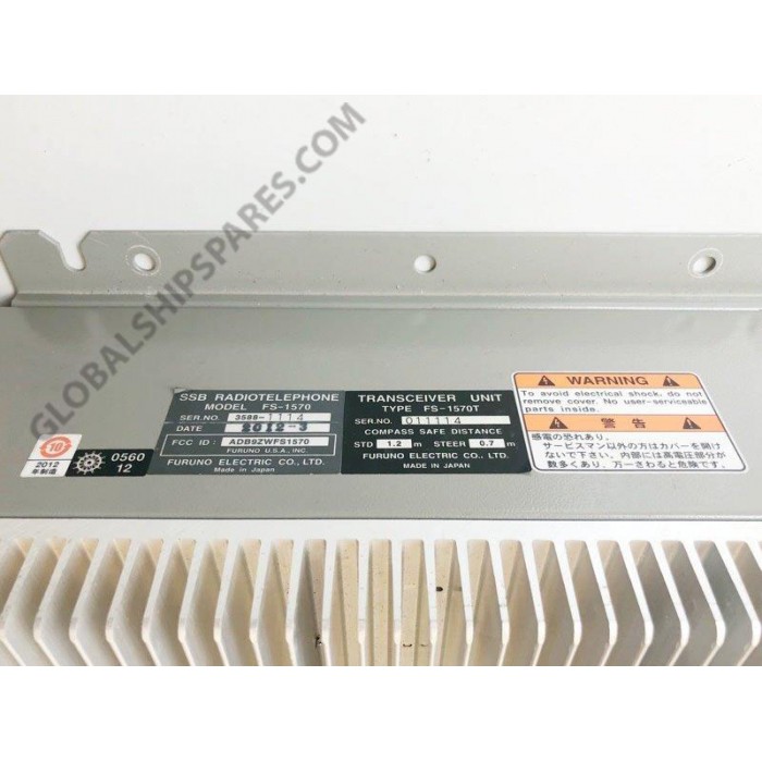 Furuno FS-1570T Tranceiver Unit For FS-1570 MF/HF Radiotelephone Radio Phone