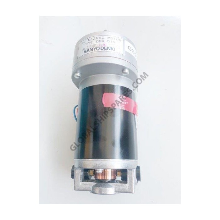 Furuno DC Geared Motor D8G-516 SANYO DENKI for FAR-2117