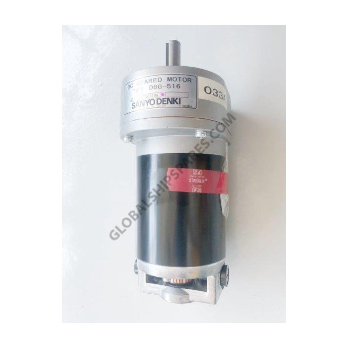 Furuno DC Geared Motor D8G-516 SANYO DENKI for FAR-2117