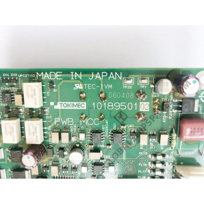 Tokimec TG8000 Microcomproccesor Control Board (MCC PWB)