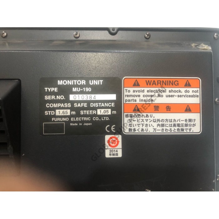 Furuno MU190 19" Color LCD Monitor without Bracket