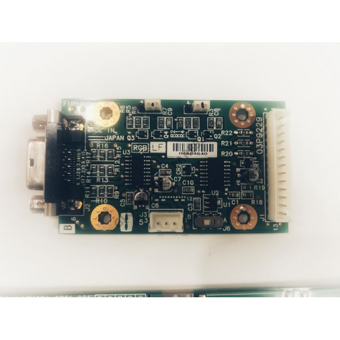 Furuno PCB SLB-FRN4-A RPU013 with PCB 03P9229B RGB BUFF RPU013